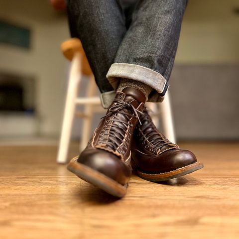 White's 350 Cutter in Seidel Brown Double Shot