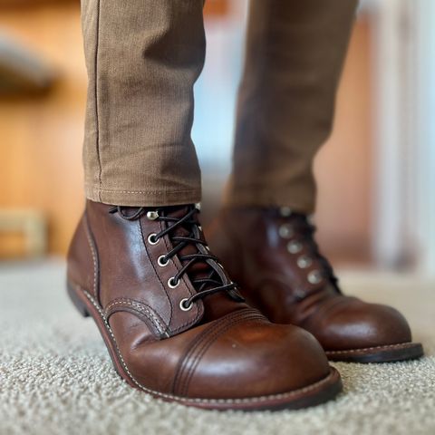 Red Wing Iron Ranger in S.B. Foot Amber Harness
