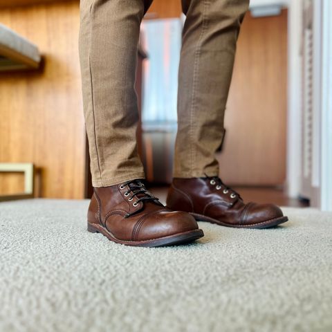 Red Wing Iron Ranger in S.B. Foot Amber Harness