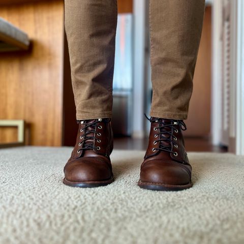 Red Wing Iron Ranger in S.B. Foot Amber Harness