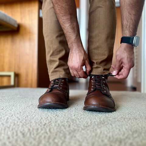 Red Wing Iron Ranger in S.B. Foot Amber Harness