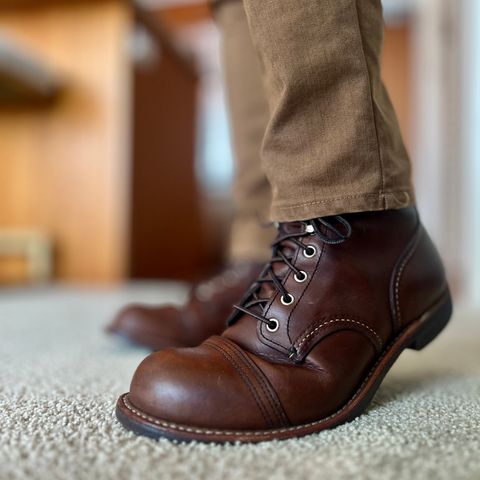 Red Wing Iron Ranger in S.B. Foot Amber Harness