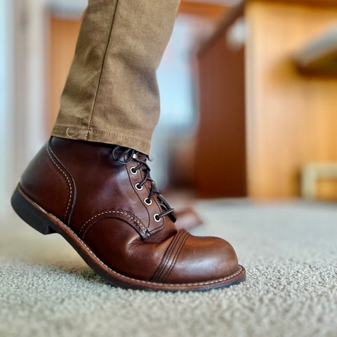 Red Wing Iron Ranger in S.B. Foot Amber Harness