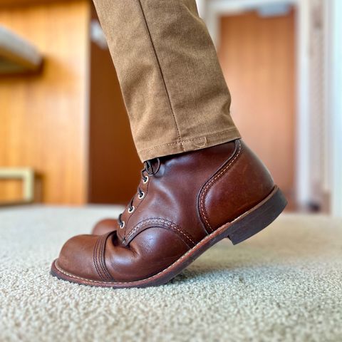 Red Wing Iron Ranger in S.B. Foot Amber Harness