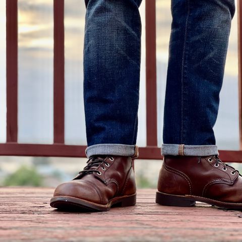 View photo of Red Wing Iron Ranger in S.B. Foot Amber Harness