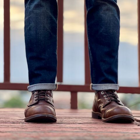 View photo of Red Wing Iron Ranger in S.B. Foot Amber Harness