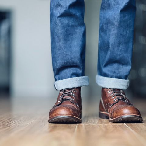 View photo of Red Wing Iron Ranger in S.B. Foot Amber Harness