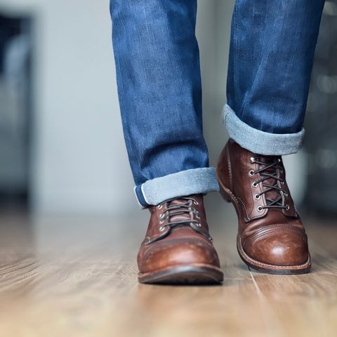 View photo of Red Wing Iron Ranger in S.B. Foot Amber Harness