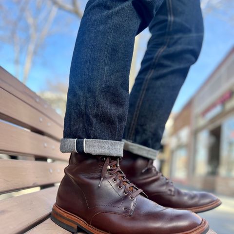 View photo of Allen Edmonds Higgins Mill in Horween Brown Chromexcel