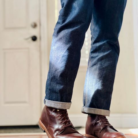 View photo of Allen Edmonds Higgins Mill in Horween Brown Chromexcel