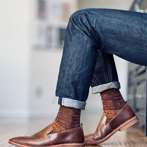 BLKBRD Travers in Horween Natural Chromexcel