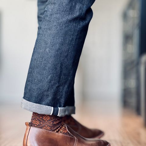 BLKBRD Travers in Horween Natural Chromexcel