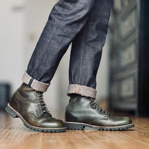 View photo of Thorogood Tomahawk in Horween Olive Chromexcel