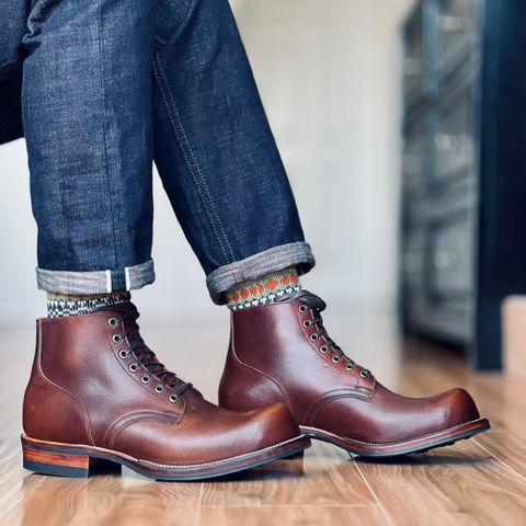 Viberg 310 in Horween Dark Rubber Dublin