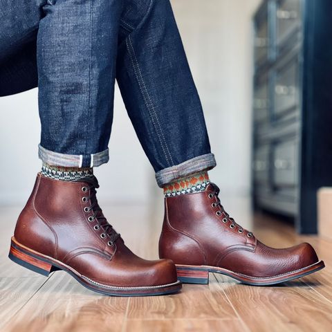 Viberg 310 in Horween Dark Rubber Dublin