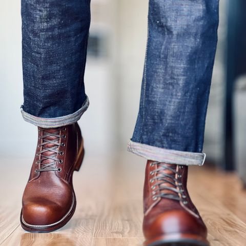 Viberg 310 in Horween Dark Rubber Dublin