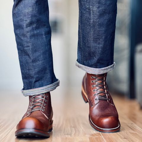 Viberg 310 in Horween Dark Rubber Dublin