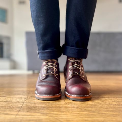 Nicks MTO in Wickett & Craig Burgundy Double Stuffed