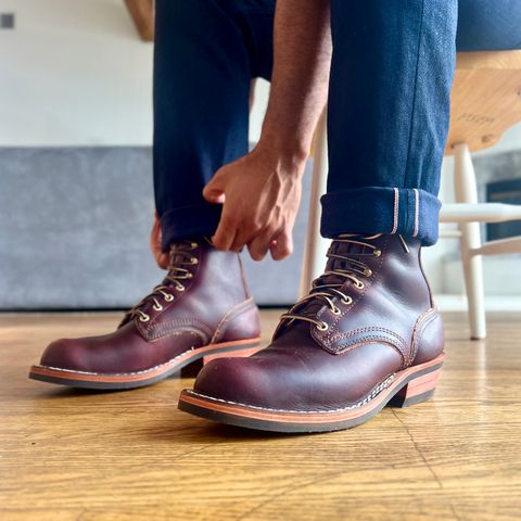 Nicks MTO in Wickett & Craig Burgundy Double Stuffed