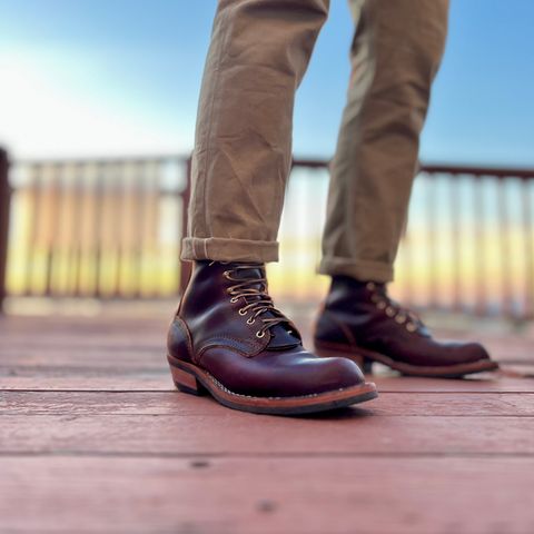 Nicks MTO in Wickett & Craig Burgundy Double Stuffed