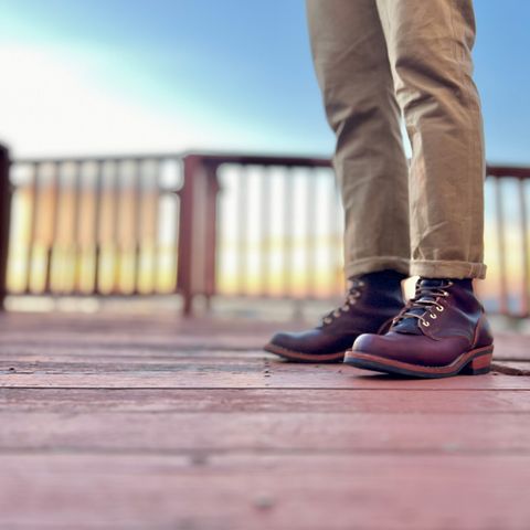 Nicks MTO in Wickett & Craig Burgundy Double Stuffed