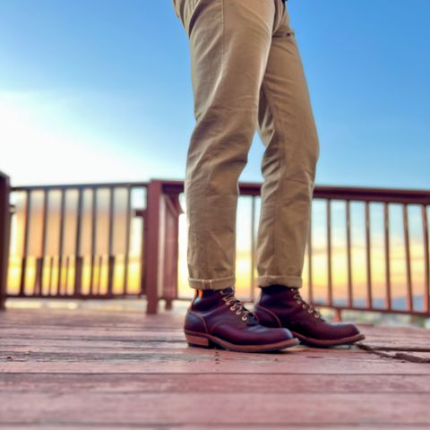 Nicks MTO in Wickett & Craig Burgundy Double Stuffed