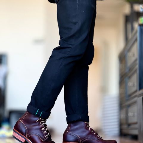 Nicks MTO in Wickett & Craig Burgundy Double Stuffed