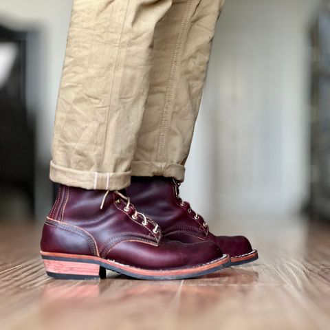 Nicks MTO in Wickett & Craig Burgundy Double Stuffed
