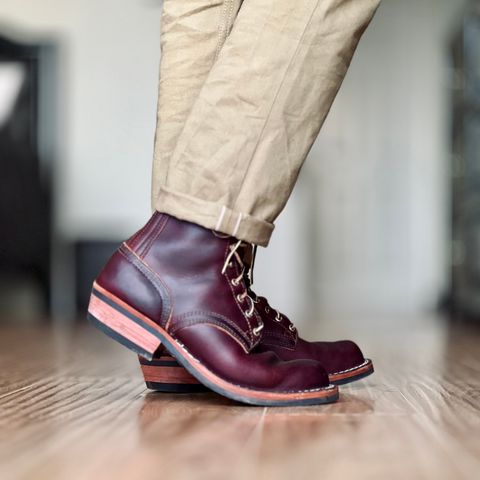 Nicks MTO in Wickett & Craig Burgundy Double Stuffed
