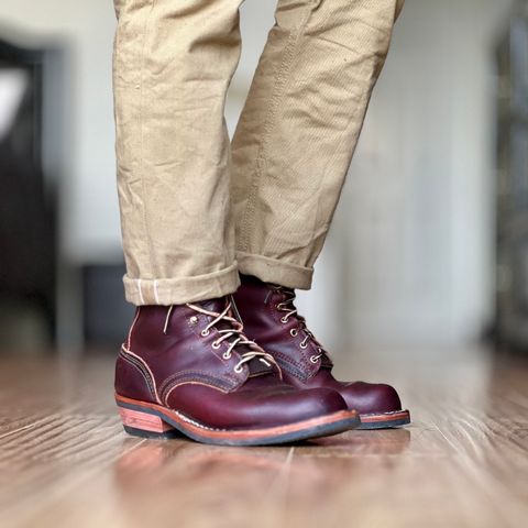 Nicks MTO in Wickett & Craig Burgundy Double Stuffed