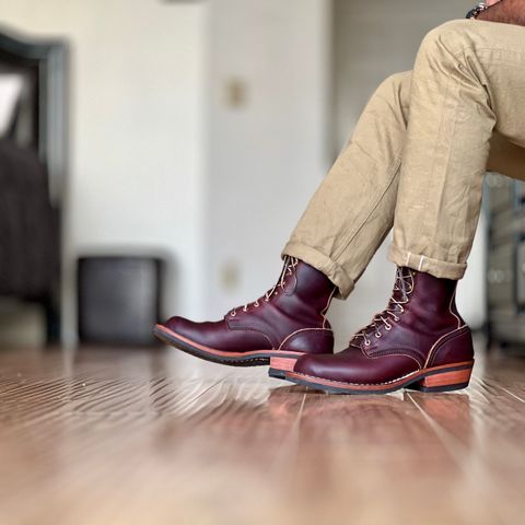 Nicks MTO in Wickett & Craig Burgundy Double Stuffed