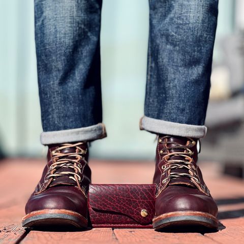 Nicks MTO in Wickett & Craig Burgundy Double Stuffed