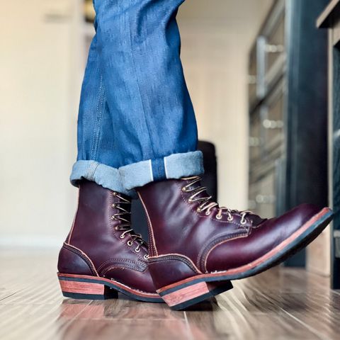 Nicks MTO in Wickett & Craig Burgundy Double Stuffed