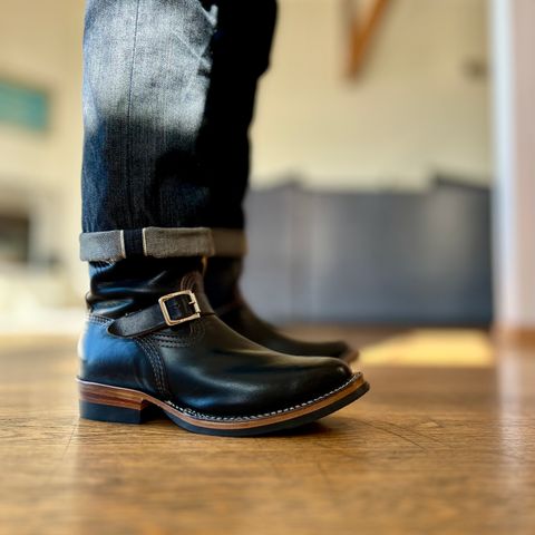 Wesco Mister Lou in Horween Black Chromexcel Horsehide