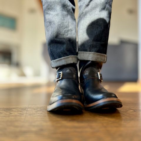 Wesco Mister Lou in Horween Black Chromexcel Horsehide