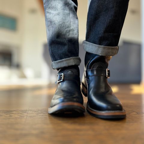 Wesco Mister Lou in Horween Black Chromexcel Horsehide
