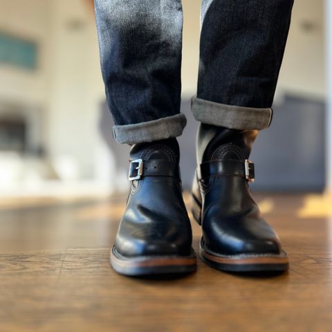 Wesco Mister Lou in Horween Black Chromexcel Horsehide