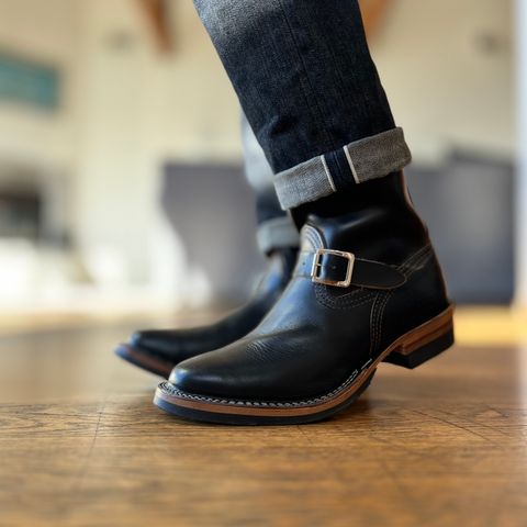 Wesco Mister Lou in Horween Black Chromexcel Horsehide