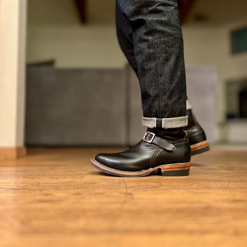 Wesco Mister Lou in Horween Black Chromexcel Horsehide