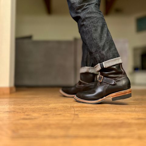 Wesco Mister Lou in Horween Black Chromexcel Horsehide