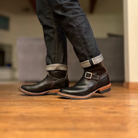 Wesco Mister Lou in Horween Black Chromexcel Horsehide
