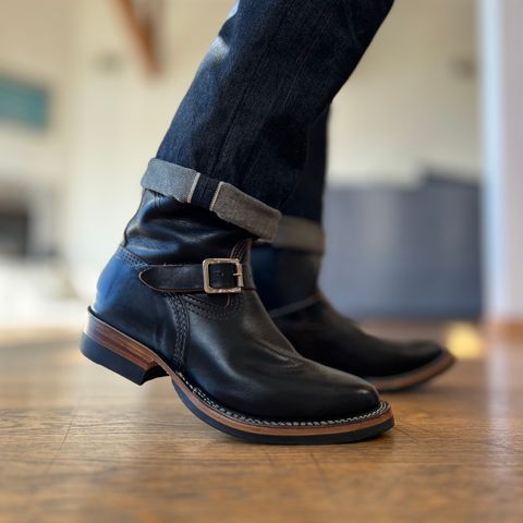 Wesco Mister Lou in Horween Black Chromexcel Horsehide