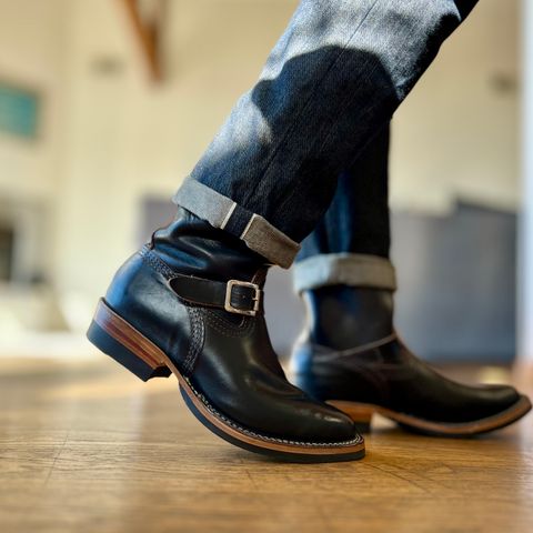 Wesco Mister Lou in Horween Black Chromexcel Horsehide