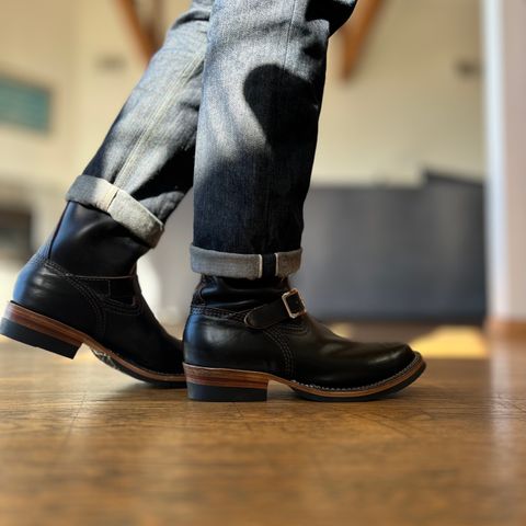 Wesco Mister Lou in Horween Black Chromexcel Horsehide