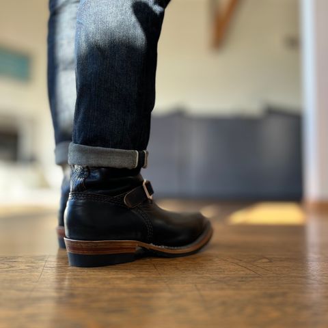 Wesco Mister Lou in Horween Black Chromexcel Horsehide