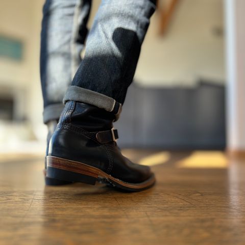 Wesco Mister Lou in Horween Black Chromexcel Horsehide