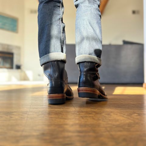 Wesco Mister Lou in Horween Black Chromexcel Horsehide