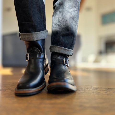Wesco Mister Lou in Horween Black Chromexcel Horsehide