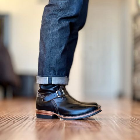 Wesco Mister Lou in Horween Black Chromexcel Horsehide