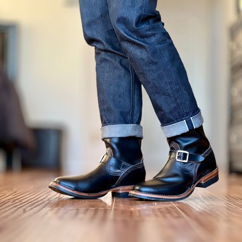 Wesco Mister Lou in Horween Black Chromexcel Horsehide